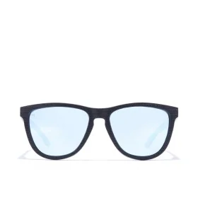 Lunettes de soleil polarisées Hawkers One Raw Carbon Fiber Gris Bleu (Ø 55,7 mm) de Hawkers, Lunettes et accessoires - Réf : ...