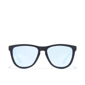 Lunettes de soleil polarisées Hawkers One Raw Carbon Fiber Gris Bleu (Ø 55,7 mm) de Hawkers, Lunettes et accessoires - Réf : ...