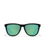 Unisex Sunglasses Hawkers One Raw Black Emerald Green (Ø 54,8 mm) by Hawkers, Glasses and accessories - Ref: S05103544, Price...