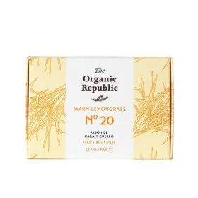 Pastilla de Jabón The Organic Republic Nº 20 Warm Lemongrass 100 g de The Organic Republic, Pastillas de jabón y jabón líquid...