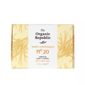 Savon The Organic Republic Nº 20 Warm Lemongrass 100 g de The Organic Republic, Savons et nettoyants pour les mains - Réf : S...