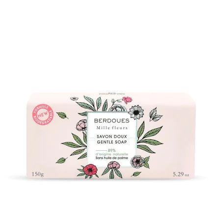 Savon Berdoues Mille Fleurs Beurre de karité 150 g de Berdoues, Savons et nettoyants pour les mains - Réf : S05104175, Prix :...