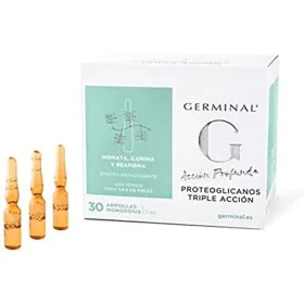 Tratamiento Antiedad para Rostro y Cuello Germinal Acción Profunda Proteoglicanos 30 x 1 ml de Germinal, Hidratantes - Ref: S...