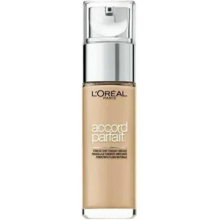 Base de Maquilhagem Fluida L'Oreal Make Up Accord Parfait Nº 3.D/W (30 ml) de L'Oreal Make Up, Bases - Ref: S05105340, Preço:...