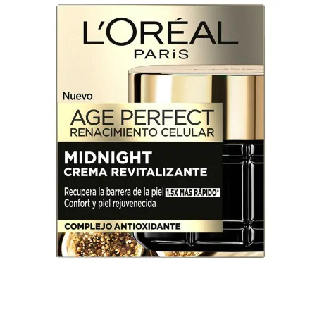 Creme de Noite Anti-idade L'Oreal Make Up Age Perfect Revitalizante 50 ml de L'Oreal Make Up, Hidratantes - Ref: S05105970, P...