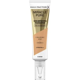 Liquid Make Up Base Max Factor Miracle Pure 55-beige SPF 30 (30 ml) by Max Factor, Foundations - Ref: S05106929, Price: 12,98...