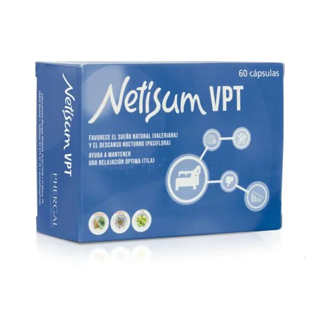 Kapseln Netisum VTP 60 Stück von Netisum, Baldrian - Ref: S05107120, Preis: 10,12 €, Rabatt: %