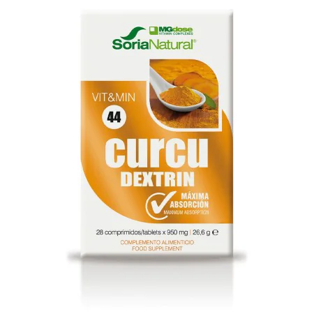 Nahrungsergänzungsmittel Soria Natural Curcu Dextrin 28 Stück von Soria Natural, Multivitamin & Mineralien - Ref: S05107729, ...