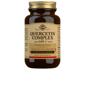 Quercitina Complex con Ester-C Plus Solgar 50 Unidades de Solgar, Combinación de multivitaminas y minerales - Ref: S05107901,...