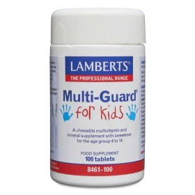 Integratore Alimentare Lamberts Multi-Guard Per bambini 100 Unità di Lamberts, Multivitamine e minerali - Rif: S05108397, Pre...