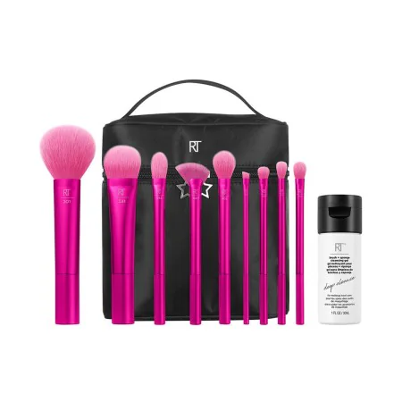 Set di Pennelli per il Trucco Real Techniques Winter Brights 11 Pezzi di Real Techniques, Pennelli - Rif: S05108731, Prezzo: ...