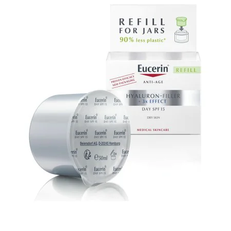 Creme Facial Eucerin Hyaluron Filler Recarga Pele Seca 50 ml Spf 15 de Eucerin, Hidratantes - Ref: S05109442, Preço: 31,07 €,...