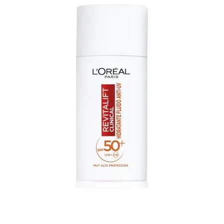 Protezione Solare Viso L'Oreal Make Up Revitalift Clinical Antietà Spf 50 50 ml di L'Oreal Make Up, Filtri solari - Rif: S051...