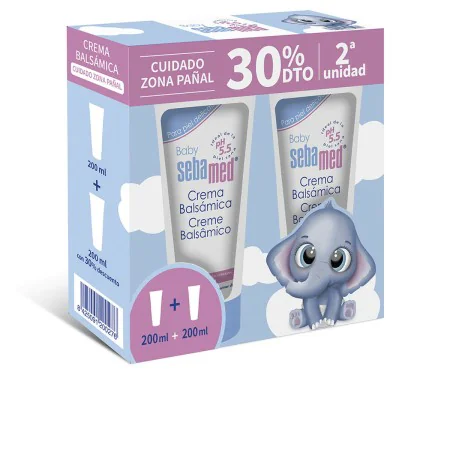 Crème de Soin Quotidien de la Zone de la Couche Sebamed Baby 200 ml x 2 de Sebamed, Crèmes calmantes - Réf : S05109566, Prix ...