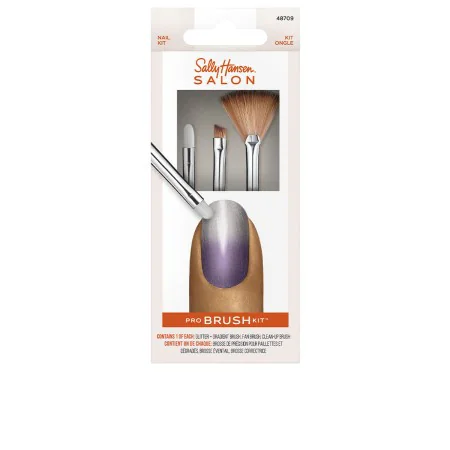 Kit de broche de maquillage Sally Hansen Pro Brush Lote 3 Pièces de Sally Hansen, Pinceaux - Réf : S05109701, Prix : 9,17 €, ...