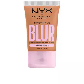 Crème Make-up Base NYX Bare With Me Blur Nº 14 Medium tan 30 ml by NYX, Foundations - Ref: S05109969, Price: 10,91 €, Discoun...