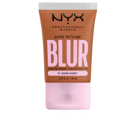 Base de Maquilhagem Cremosa NYX Bare With Me Blur Nº 15 Warm honey 30 ml de NYX, Bases - Ref: S05109970, Preço: 9,63 €, Desco...