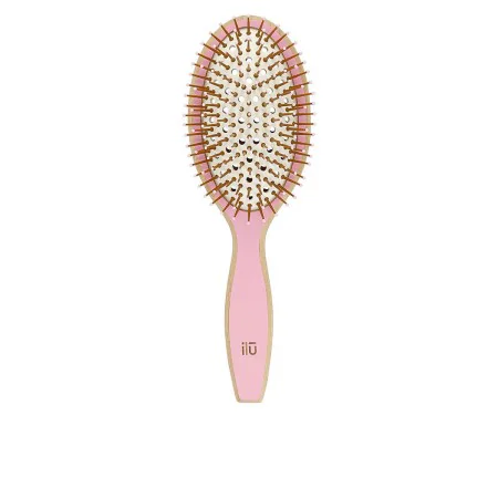 Detangling Hairbrush Ilū Bamboom Large Pink Oval by Ilū, Hairbrushes - Ref: S05110063, Price: 14,94 €, Discount: %