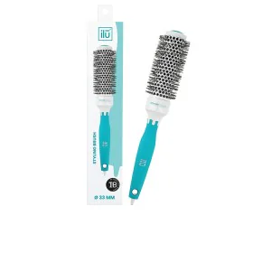 Brosse à coiffer Ilū Céramique Bleu Ø 33 mm de Ilū, Brosses - Réf : S05110242, Prix : 10,36 €, Remise : %