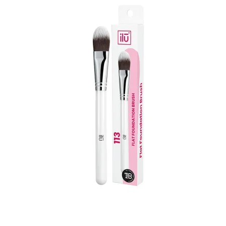 Brocha de Maquillaje Ilū Foundation Plano (1 unidad) de Ilū, Cara - Ref: S05110247, Precio: 4,57 €, Descuento: %