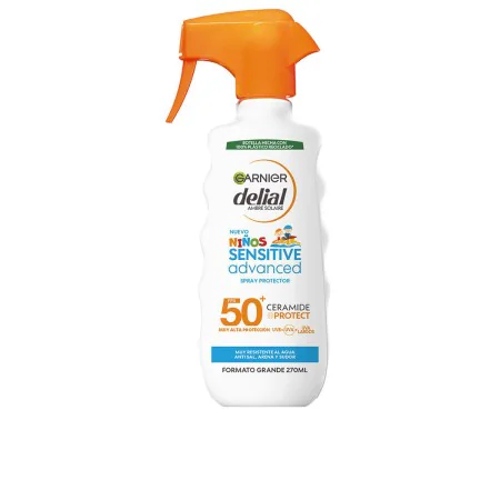 Sunscreen Spray for Children Garnier Niños Sensitive Advanced SPF 50+ 270 ml by Garnier, Sun Lotions - Ref: S05111014, Price:...