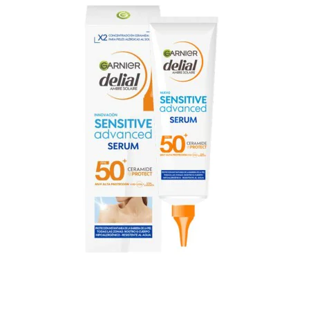 Sérum corporel Garnier Sensitive Advanced Protecteur Solaire SPF 50+ 125 ml de Garnier, Filtres solaires - Réf : S05111201, P...