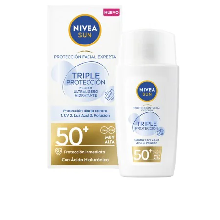 Protecteur Solaire Nivea Sun 40 ml Spf 50 de Nivea, Filtres solaires - Réf : S05111489, Prix : 13,59 €, Remise : %