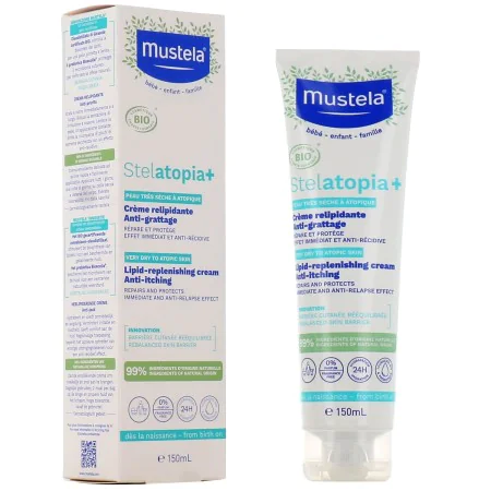 Crème Réparatrice pour Bébés Mustela Stelatopia + 150 ml de Mustela, Crèmes apaisantes - Réf : S05112272, Prix : 17,27 €, Rem...