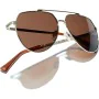 Unisex Sunglasses Hawkers Shadow Polarised ø 60 mm Golden Silver Rose gold by Hawkers, Glasses and accessories - Ref: S051123...