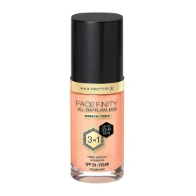 Base de Maquillage Crémeuse Max Factor Facefinity 3-en-1 Spf 20 Nº 80 Bronze 30 ml de Max Factor, Fonds de teint - Réf : S051...