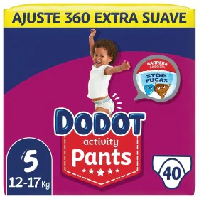 Couches jetables Dodot Dodot Pants Activity 5 12-17 kg de Dodot, Couches bébés - Réf : S05112851, Prix : 32,16 €, Remise : %