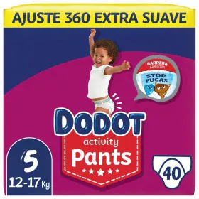 Fraldas descartáveis Dodot Dodot Pants Activity 5 12-17 kg de Dodot, Fraldas - Ref: S05112851, Preço: 32,16 €, Desconto: %