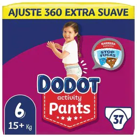 Pannolini usa e getta Dodot Dodot Pants Activity 6 di Dodot, Pannolini - Rif: S05112852, Prezzo: 32,65 €, Sconto: %