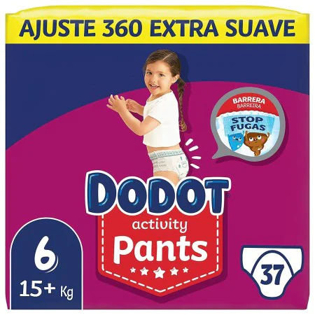 Disposable nappies Dodot Dodot Pants Activity 6 by Dodot, Nappies - Ref: S05112852, Price: 32,68 €, Discount: %