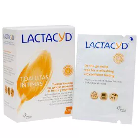 Lingettes Intimes Lactacyd de Lactacyd, Toilette intime - Réf : S05112975, Prix : 6,68 €, Remise : %