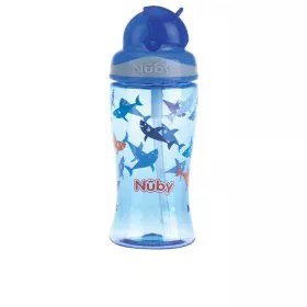 Lernglas Nûby Flip-it 360 ml Hai Blau von Nûby, Trinklernbecher - Ref: S05113140, Preis: 14,51 €, Rabatt: %