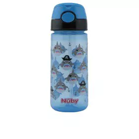 Training Glass Nûby Taza Shark 540 ml Blue by Nûby, Sippy Cups - Ref: S05113141, Price: 12,40 €, Discount: %