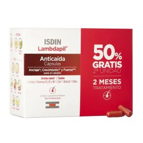 Soin antichute de cheveux Isdin Lambdapil Capsules 120 Unités (60 Unités) de Isdin, Produits contre la perte de cheveux - Réf...