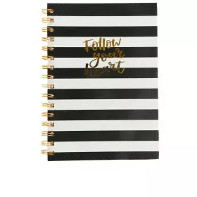 Cuaderno de Notas Inca A5 Rayas Negro Blanco de Inca, Blocs para anotaciones - Ref: S05113609, Precio: 6,82 €, Descuento: %