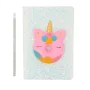 Carnet de Notes Inca Argenté Licorne de Inca, Blocs notes - Réf : S05113611, Prix : 18,83 €, Remise : %