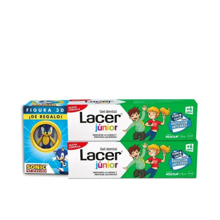 Pasta de Dientes Lacer Junior 75 ml Menta 2 Unidades de Lacer, Cuidado dental - Ref: S05113998, Precio: 9,79 €, Descuento: %