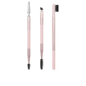 Set di Pennelli per il Trucco Real Techniques Brow Styling Rosa 3 Pezzi di Real Techniques, Pennelli - Rif: S05114443, Prezzo...