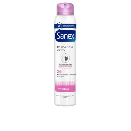 Deospray Sanex Dermo Invisible 200 ml von Sanex, Deodorants - Ref: S05115022, Preis: 6,61 €, Rabatt: %