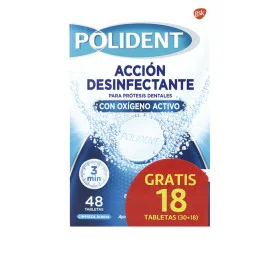 Tabletas Limpiadoras para Dentaduras Postizas Polident 48 Unidades de Polident, Limpiadores - Ref: S05115322, Precio: 7,33 €,...