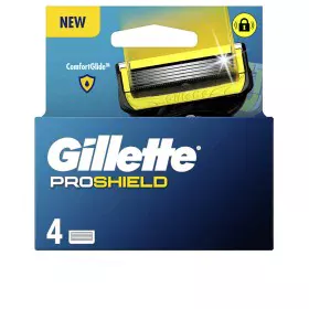 Lâmina de Barbear Gillette Proshield (4 Unidades) de Gillette, Homem - Ref: S05115348, Preço: 21,51 €, Desconto: %