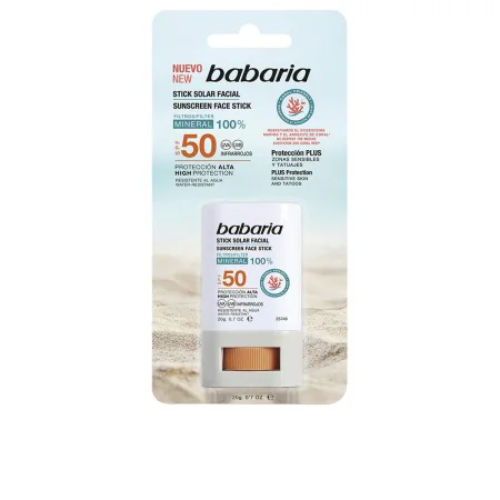 Protector Solar Facial Babaria Solar Stick Facial Spf 50 20 g de Babaria, Filtros solares - Ref: S05115353, Precio: 8,66 €, D...