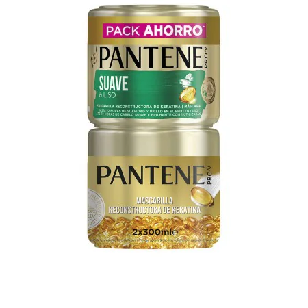 Hair Mask Pantene Keratin 2 x 300 ml 300 ml by Pantene, Deep Conditioners & Treatments - Ref: S05115682, Price: 9,72 €, Disco...