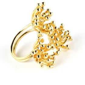 Anillo Mujer Shabama Deyá Flower Latón Bañado en oro Ajustable de Shabama, Anillos - Ref: S05115764, Precio: 21,86 €, Descuen...