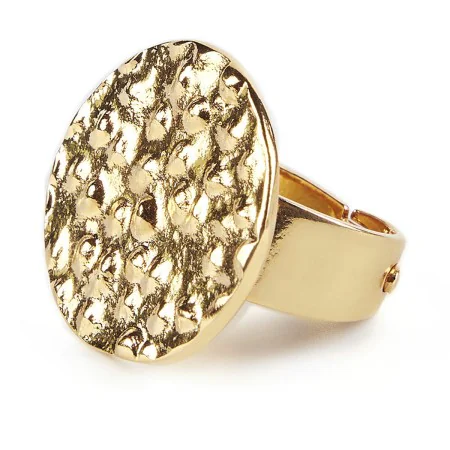 Ladies' Ring Shabama Soho Brass Flash gold-plated Adjustable by Shabama, Rings - Ref: S05115769, Price: 17,46 €, Discount: %