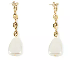 Pendientes Mujer Shabama Barton Latón Bañado en oro Perlas 7,5 cm de Shabama, Pendientes - Ref: S05115778, Precio: 43,74 €, D...